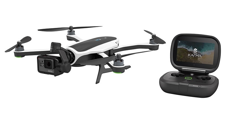 Drones that can hold store a gopro