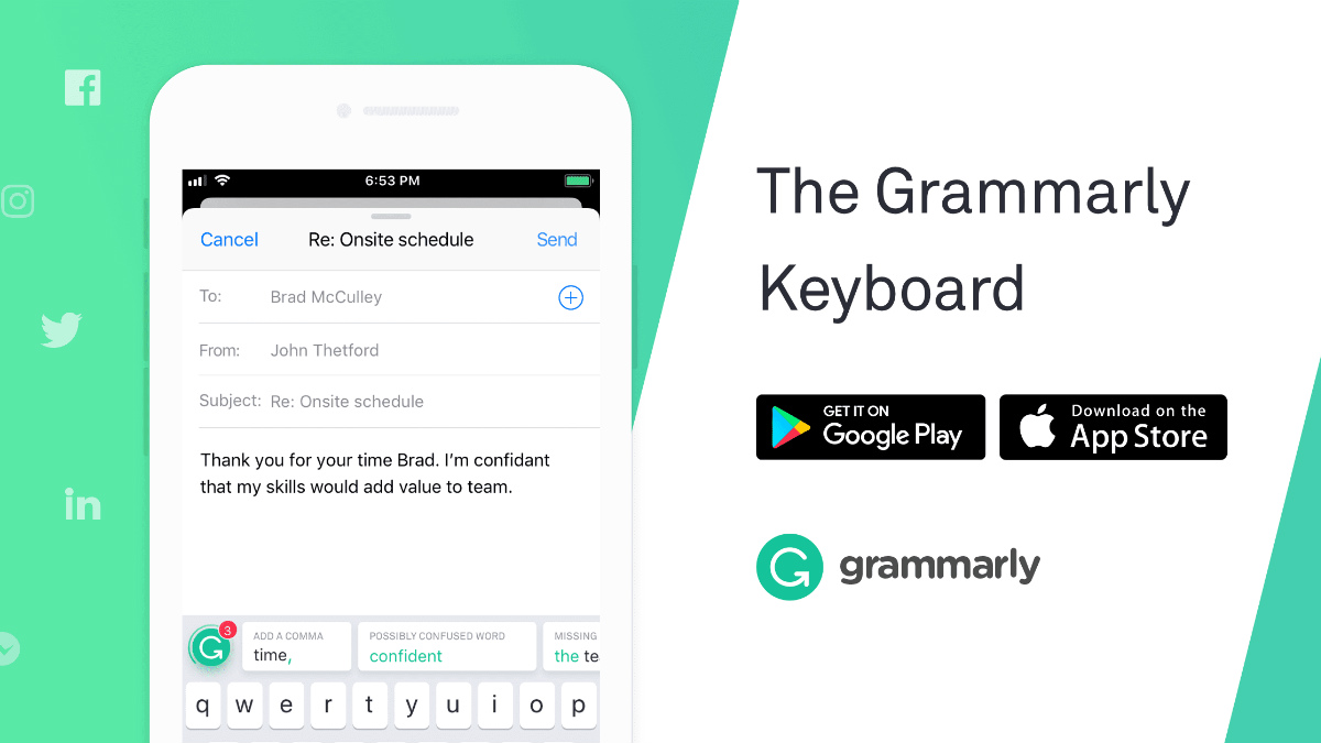 Grammarly Keyboard Gets Synonym Suggestions With Update on Android and iOS