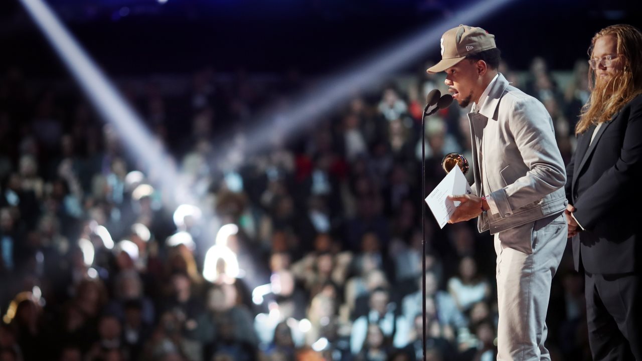 Grammys 2017: Chance the Rapper Wins for His Streaming-Only Album Coloring Book