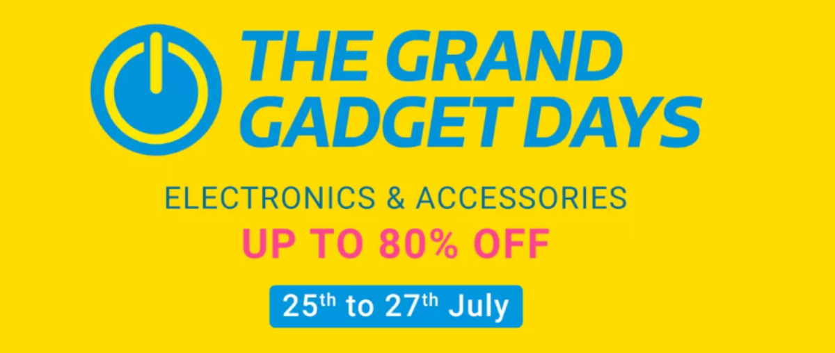Flipkart Grand Gadget Sale Begins: Laptops Starting From Rs. 14,990, Tablets From Rs. 4,299, and More Deals