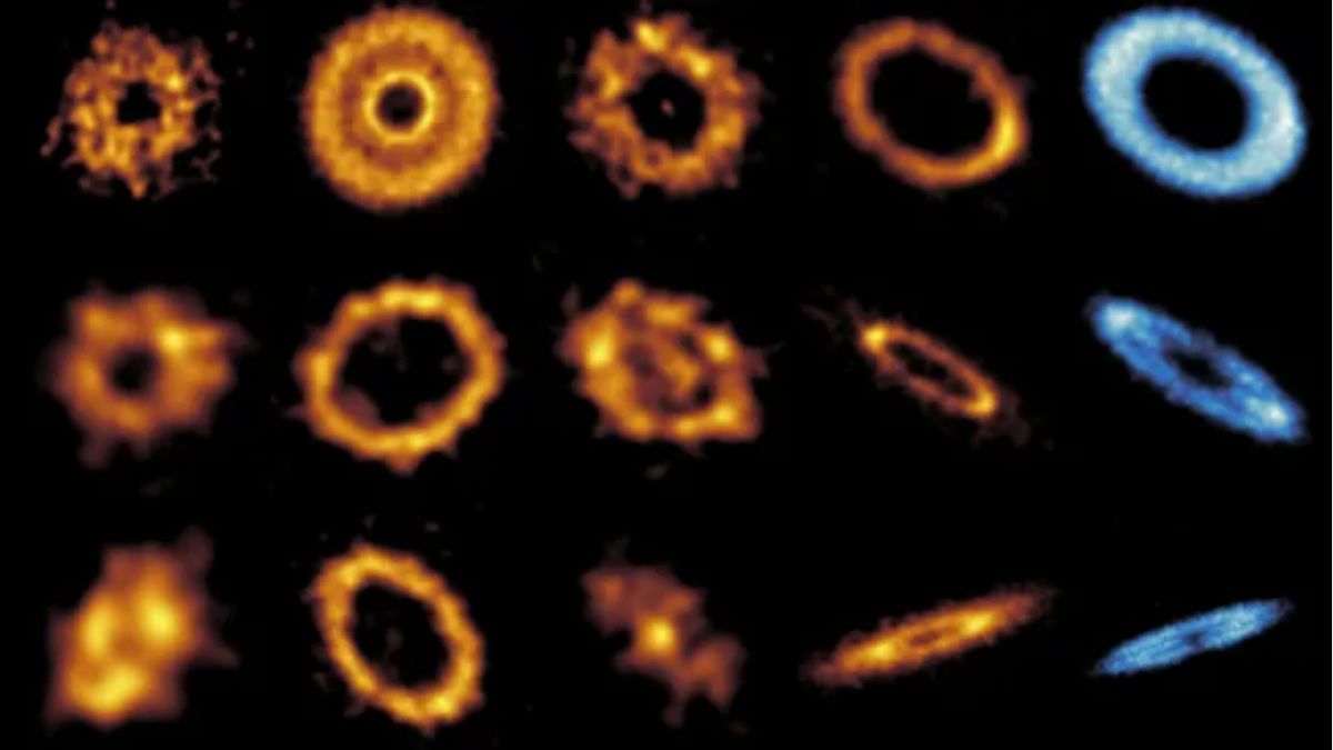 New ALMA Images Reveal Complex Rings Left Behind by Planet Formation