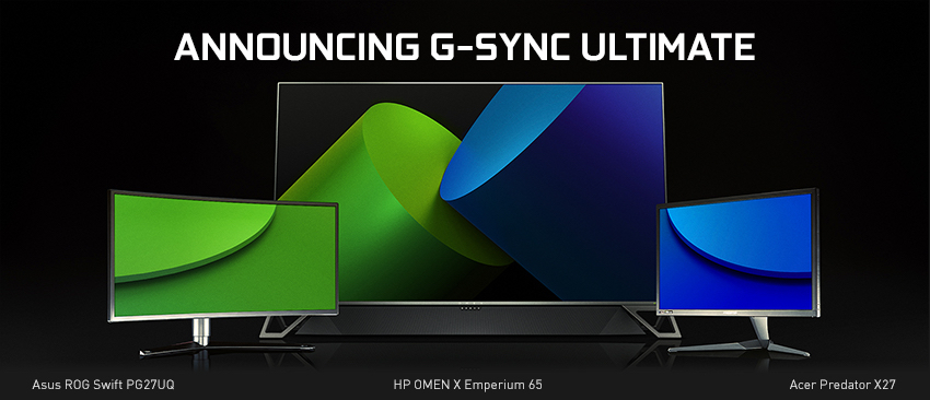 Nvidia Brings G-Sync Support to a Dozen AMD FreeSync Monitors, Rebrands G-Sync HDR at CES 2019