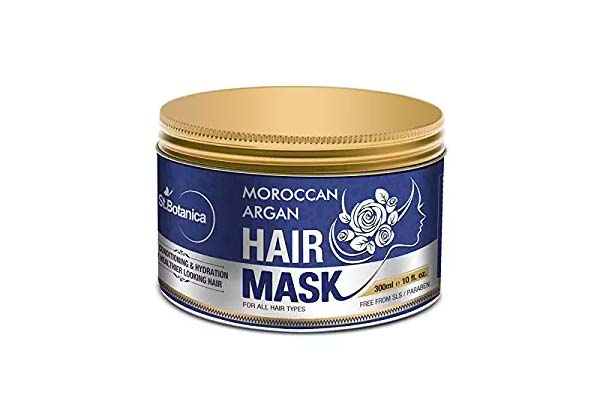 best products for dry hair in india StBotanica Moroccan Argan Hair Mask