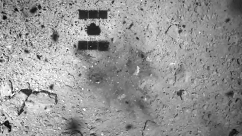 Japan Probe Blasts Asteroid, Seeking Clues to Life's Origins