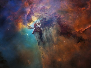 NASA&#039;s Hubble Captures Image of Giant Star, 32 Times the Size of the Sun, at the Centre of Lagoon Nebula