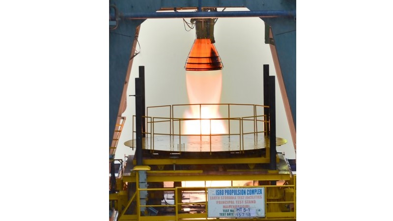 ISRO Successfully Conducts Vikas Engine Ground Test