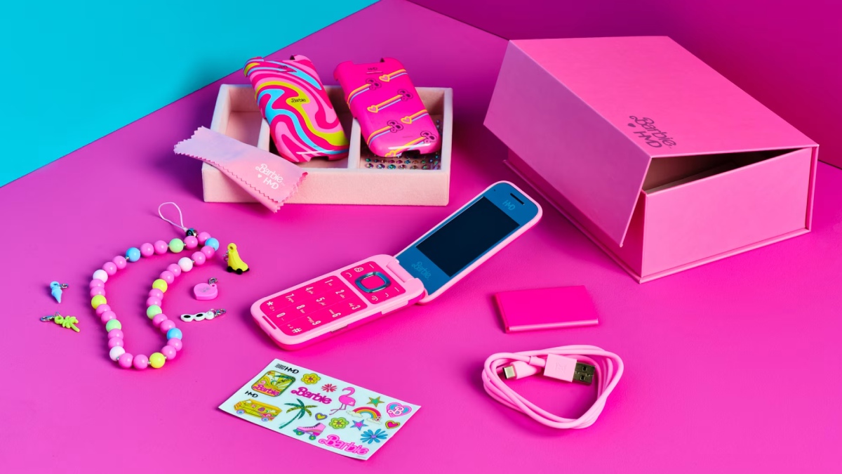 HMD Barbie Phone&nbsp;With 2.8-Inch Main Display, Themed Accessories Launched in India: Price, Specifications