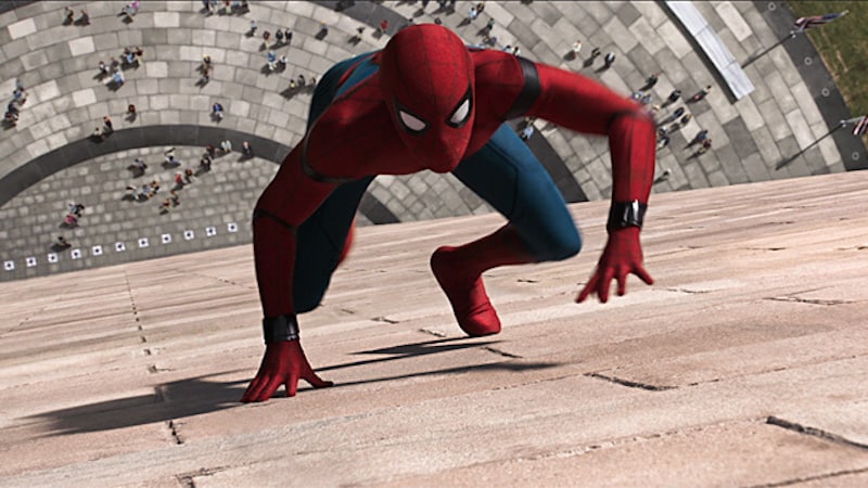 homecoming climb spider man