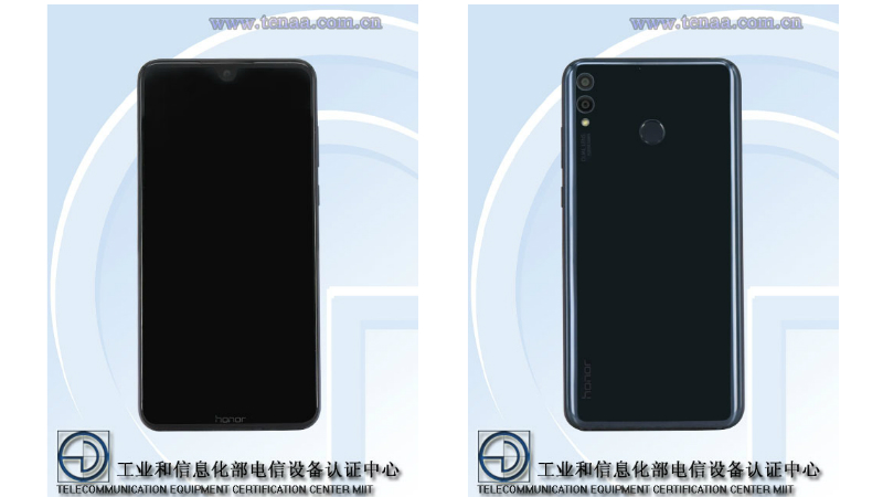 Honor 8X With 'Waterdrop' Notch, 4,900mAh Battery Spotted on TENAA