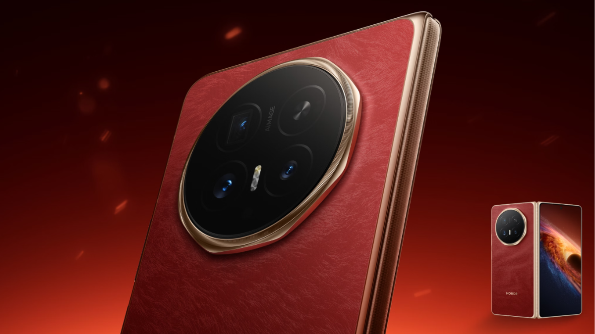 Honor Magic V6 Design, Red Colourway Teased; Company Touts Durability of Magic V6 Hinge