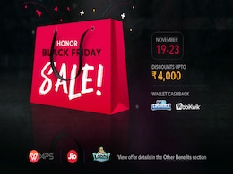 Honor 9N, Honor 7S, Honor Play, Honor 9 Lite, and More Get Discounts, Offers During Black Friday Sale Honor 9N, Honor 7S, Honor Play, Honor 9 Lite, and More Get Discounts, Offers During Black Friday Sale