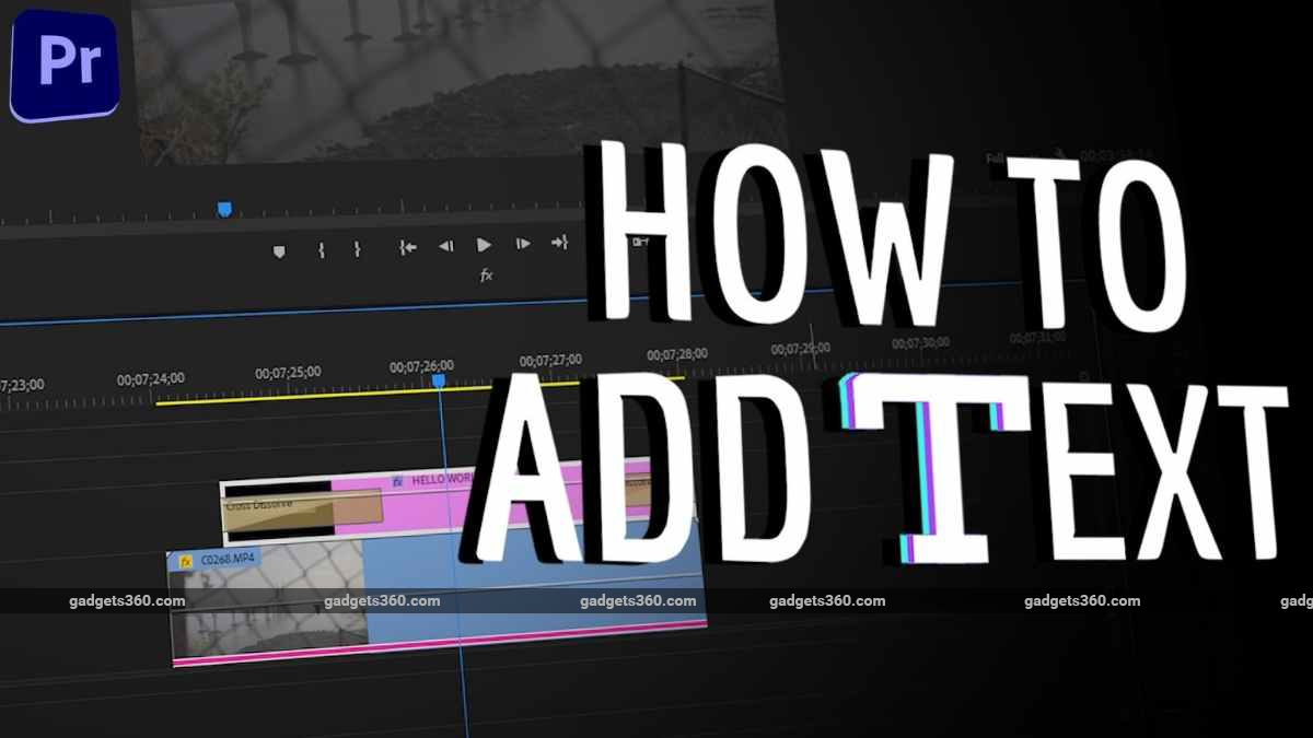 Adobe Premiere Pro: How to Add Text to Videos, and Stylise Text Easily