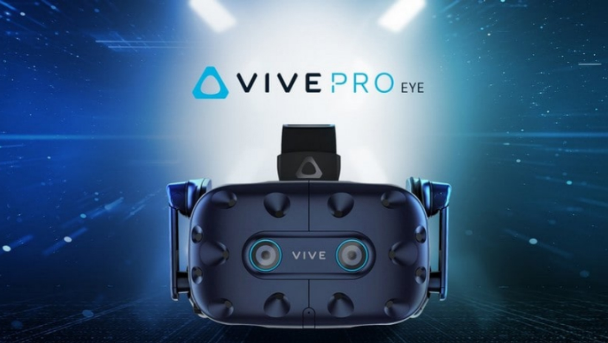 HTC Vive Pro Eye VR Headset With Native Eye-Tracking Goes on Sale at $1,599