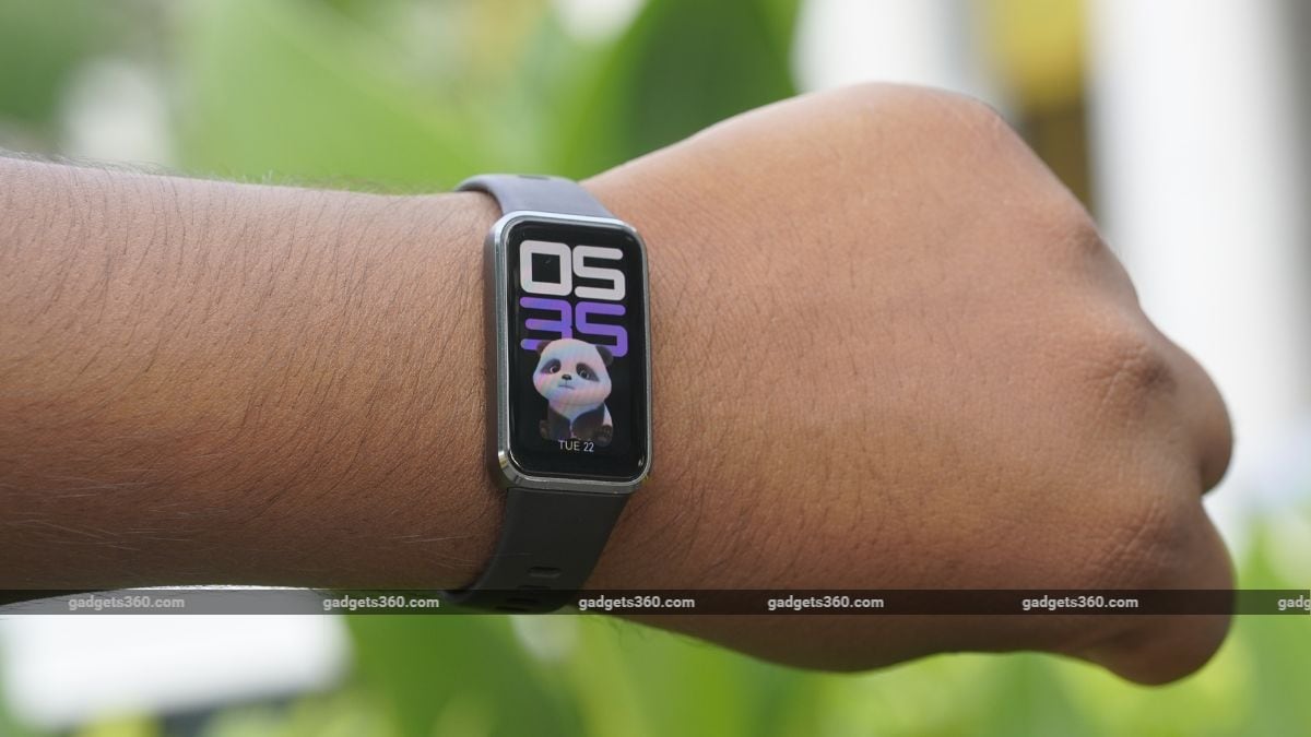 Huawei Band 10 Review NDTV Design Huawei Band 10