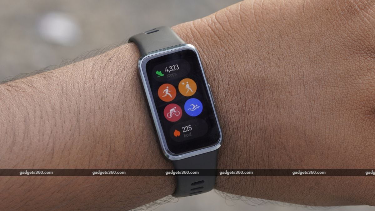 Huawei Band 10 Review NDTV Pedometer Huawei Band 10