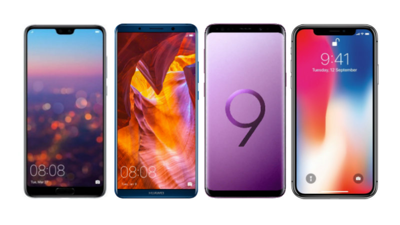 Huawei P20 vs Mate 10 Pro vs Samsung Galaxy S9 vs iPhone X: Price, Specifications, Features Compared