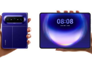 Huawei Patent Document Describes 'Vertical' Trifold Smartphone With Two Hinges