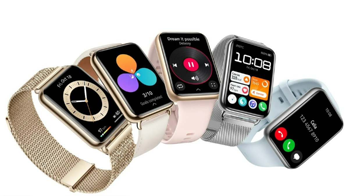 Huawei Watch Fit 2 With 1.74-Inch AMOLED Display, Link Design, and Three Models Launched