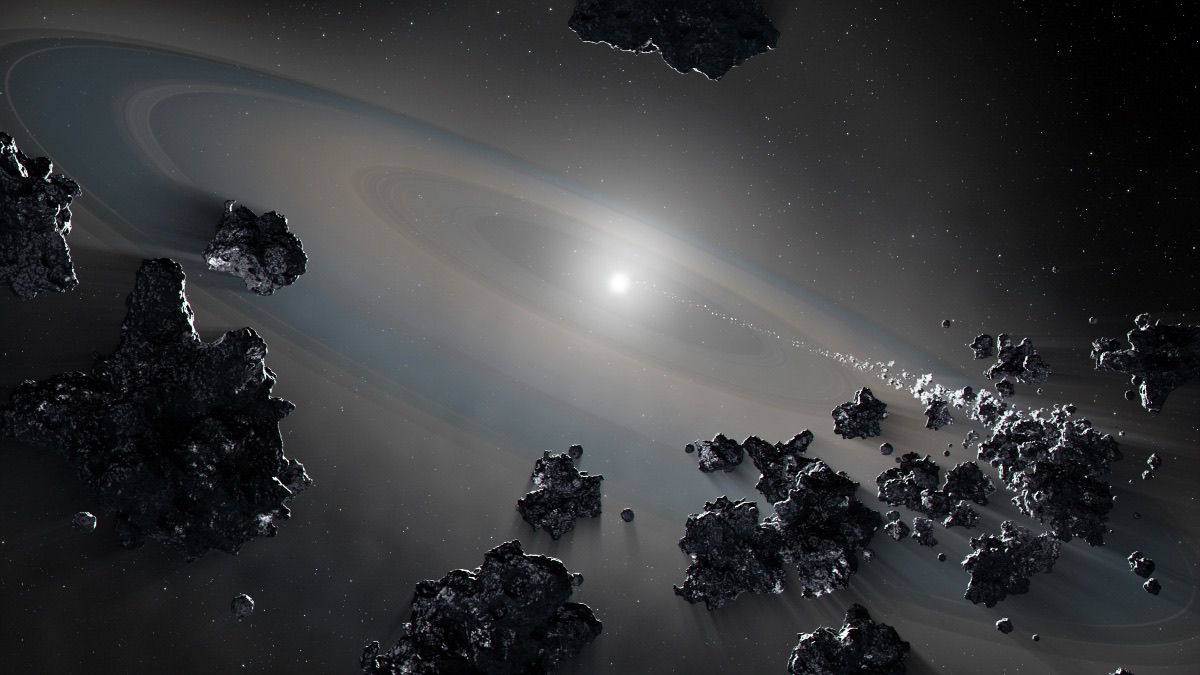 Dead Star Caught Ripping Apart Planetary System in a Rare Incidence of Cosmic Cannibilism