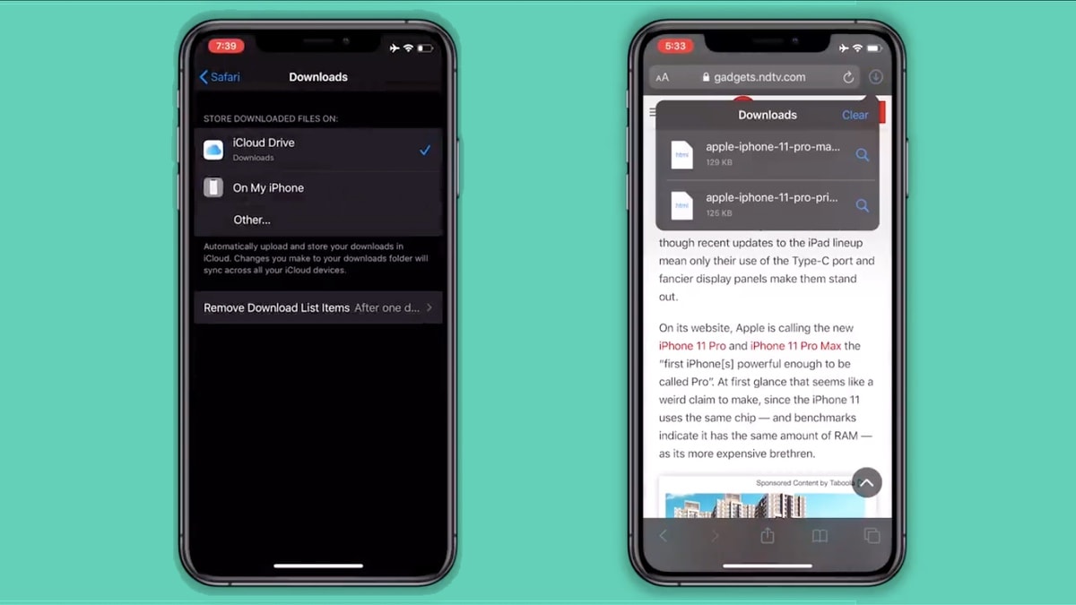 How To Download Files Using Safari On Your Iphone Or Ipad Ndtv Gadgets 360