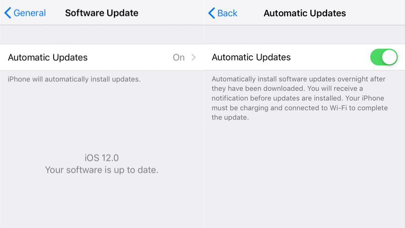 How to Enable or Disable Automatic Software Updates on iOS