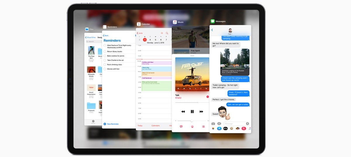 iPadOS multitasking iPadOS