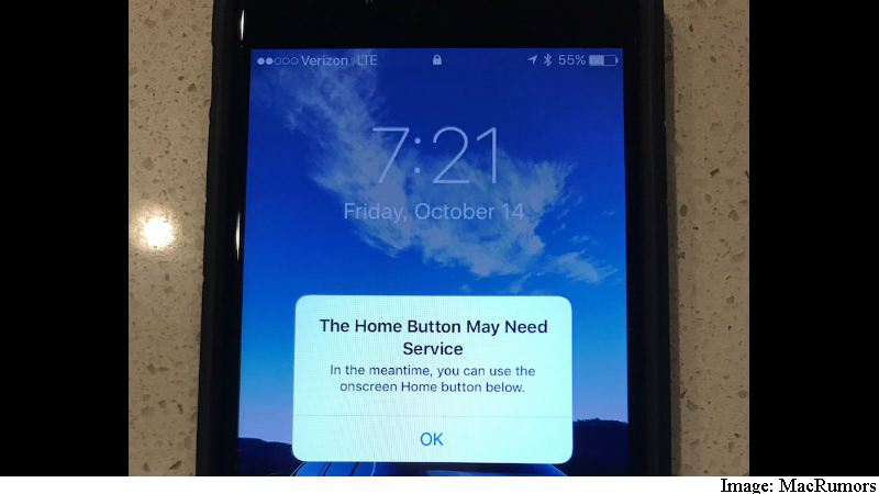 iPhone 7 Serves a Temporary Onscreen Button in Case Home Button Fails