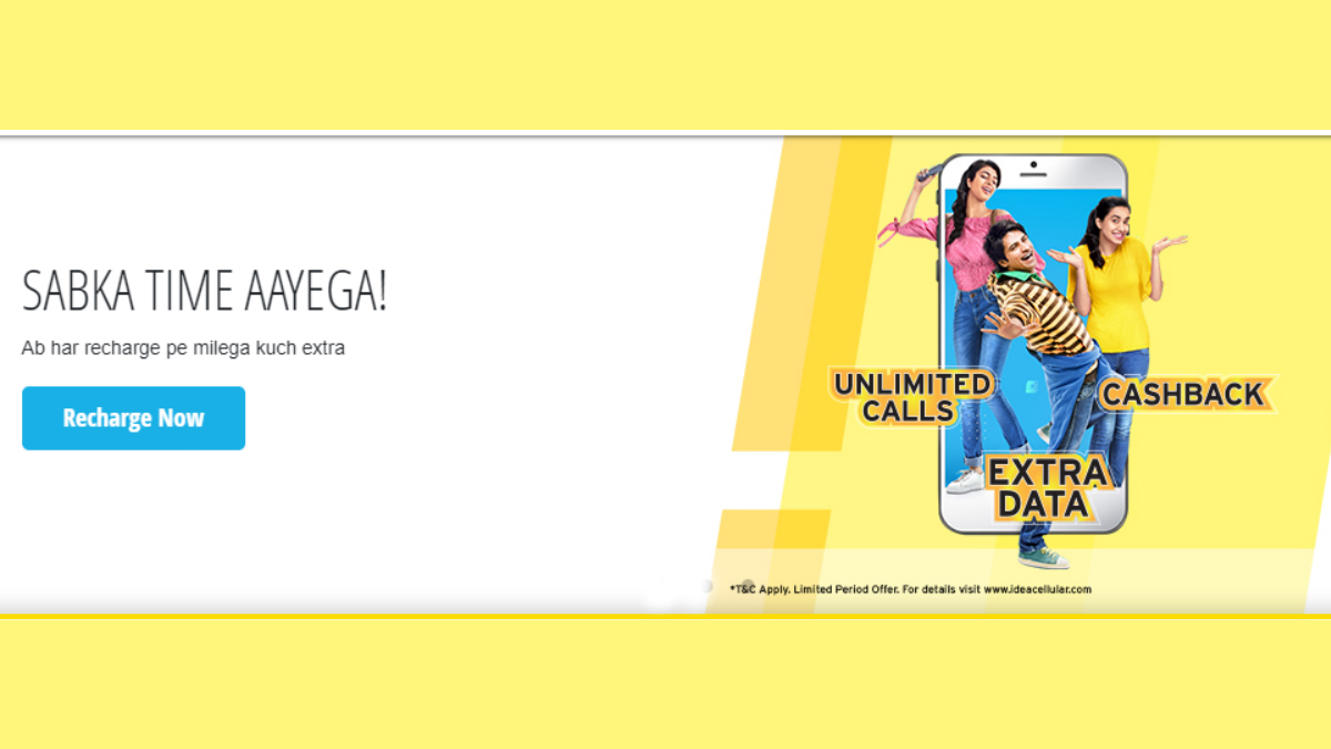 Idea Launches ‘Har Recharge Pe Extra Offer’, Assures Freebies on All Prepaid Recharges