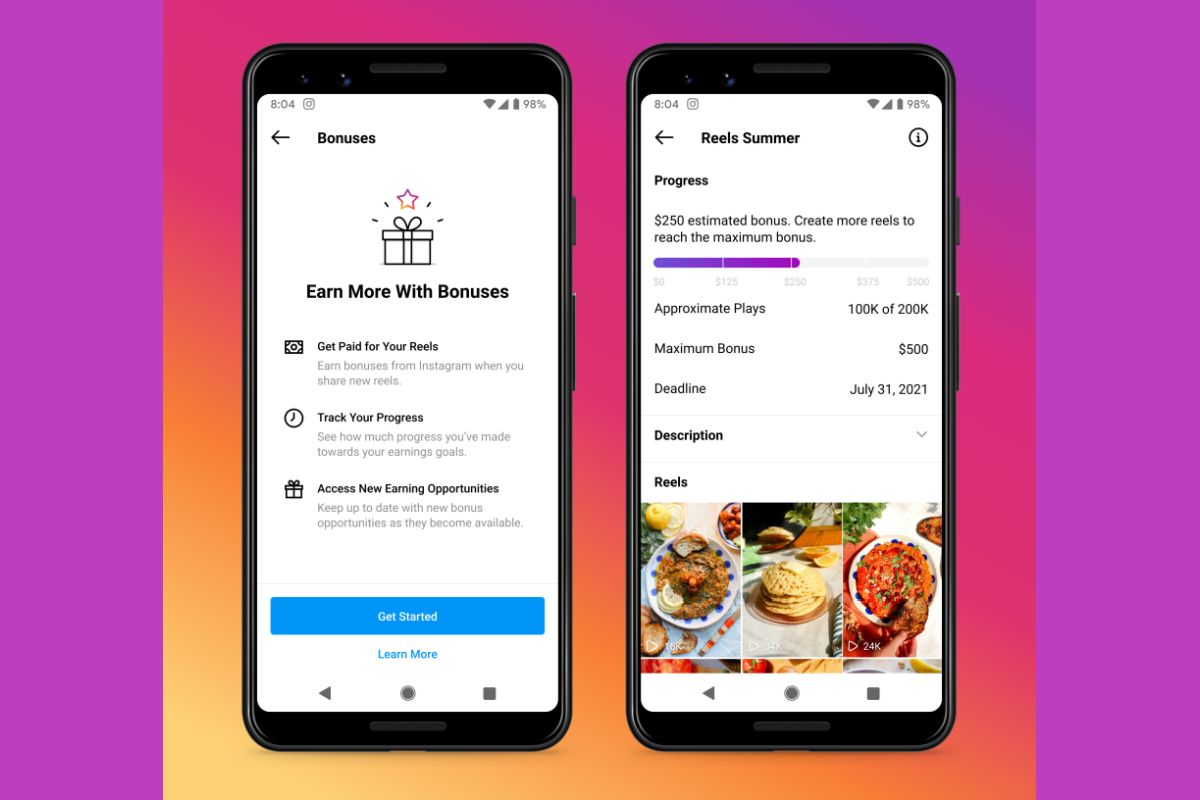 Facebook, Instagram Will Invest Over $1 Billion to Lure Content Creators and Compete Against TikTok, Snapchat