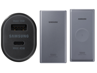 Samsung Unveils 45W Car Charger, Two 25W Power Banks; No Word on a Release Date