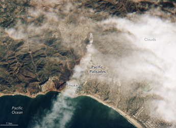 Satellite Images Reveal the Widespread Destruction of Los Angeles Fires from Space