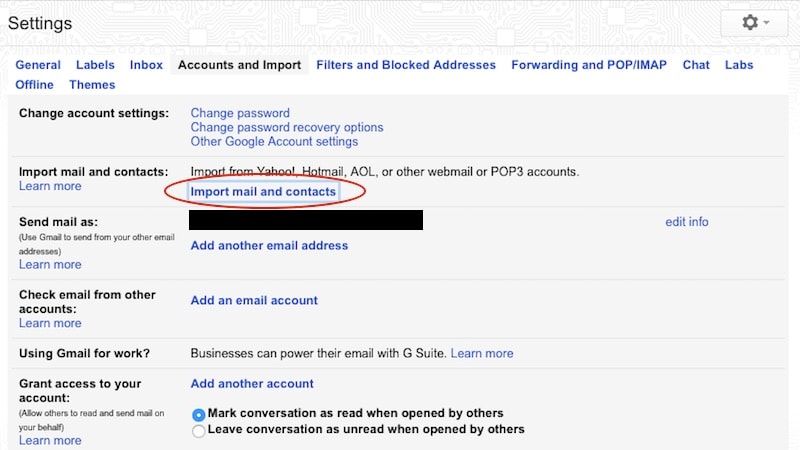 Can you transfer emails from one Gmail account to another?