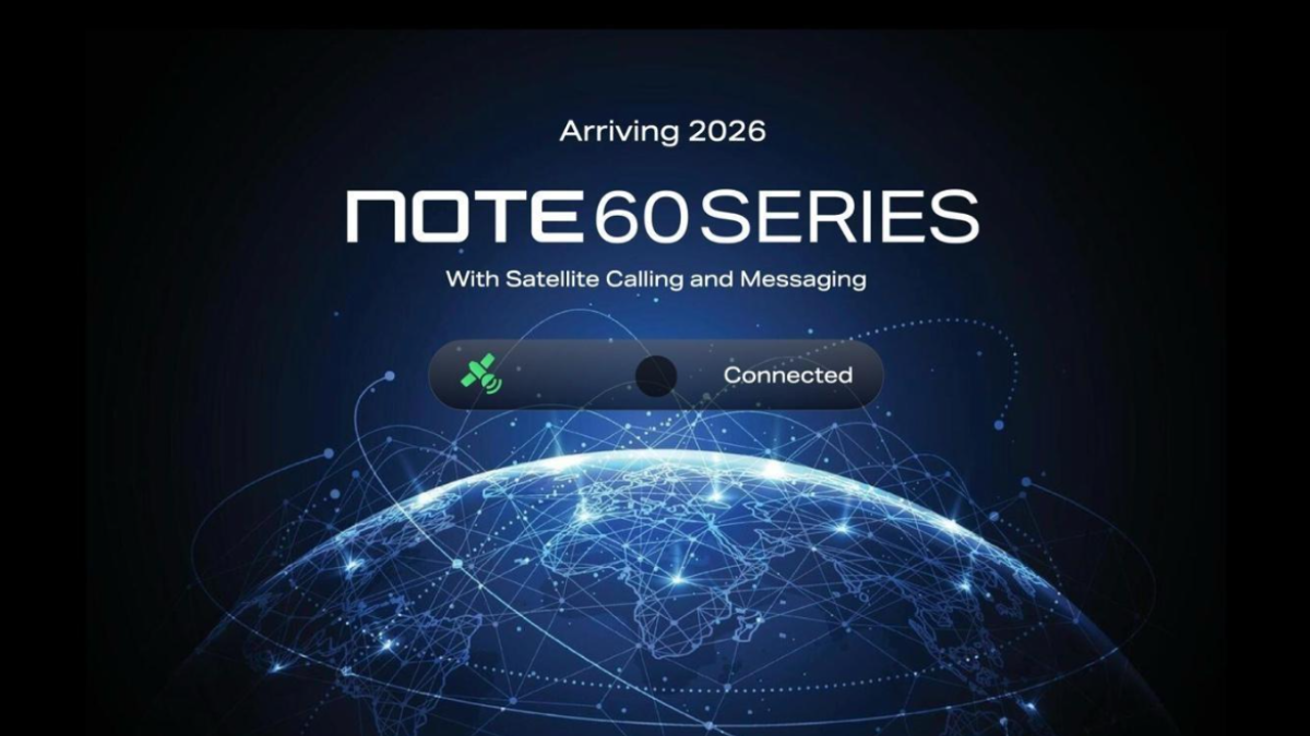 CES 2026: Infinix Showcases Infinix Note 60 Series' Always-on Satellite Communication, Bladeless Fan Technologies
