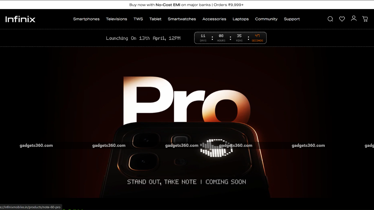 infinix note 60 pro india launch date inline Infinix Note 60 Pro
