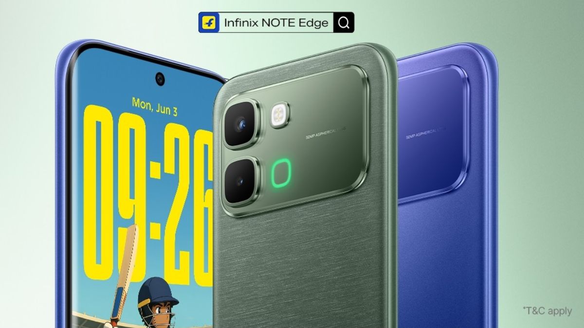 Infinix Note Edge 5G Launched in India With 120Hz Curved AMOLED Screen, 6,500mAh Battery: Price, Specifications