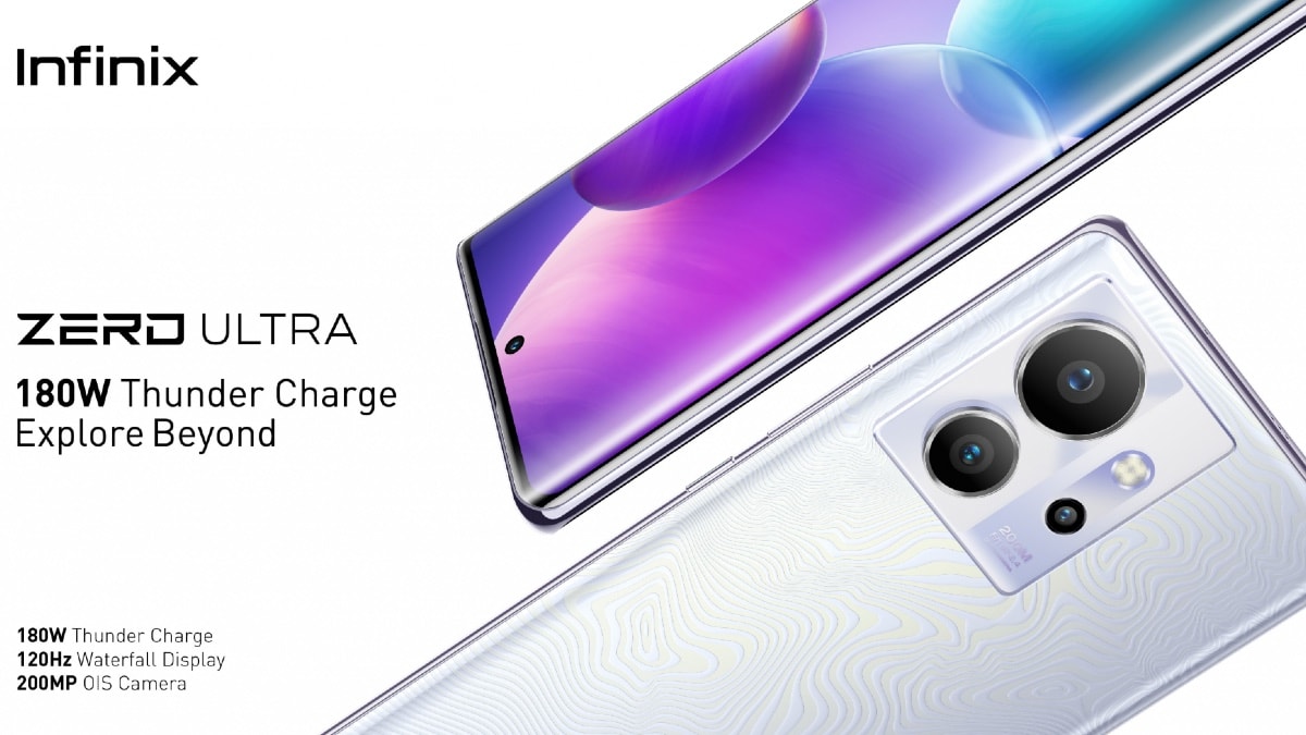 Infinix Zero Ultra 5G With 200-Megapixel Camera Launched: Details