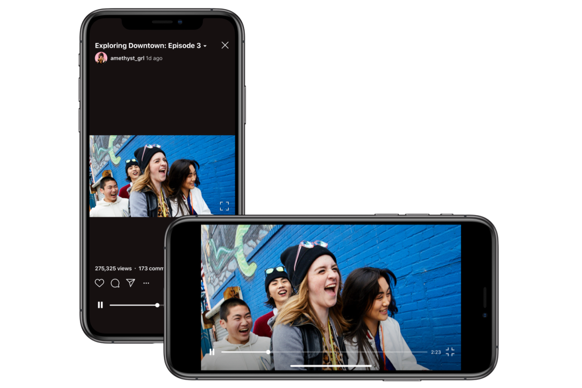 IGTV Now Supports Landscape Format on Alongside Vertical Videos