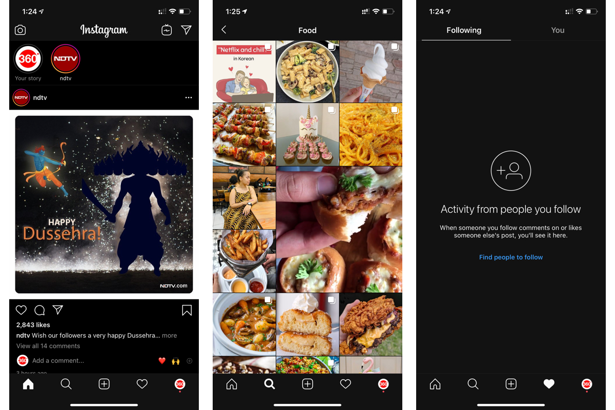 Instagram Gets Dark Mode Support on Android and iOS, Removes Following Tab for All Users