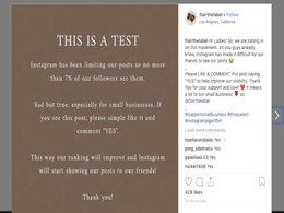 Instagram Denies Limiting the Visibility of Posts on Its Platform Instagram Denies Limiting the Visibility of Posts on Its Platform