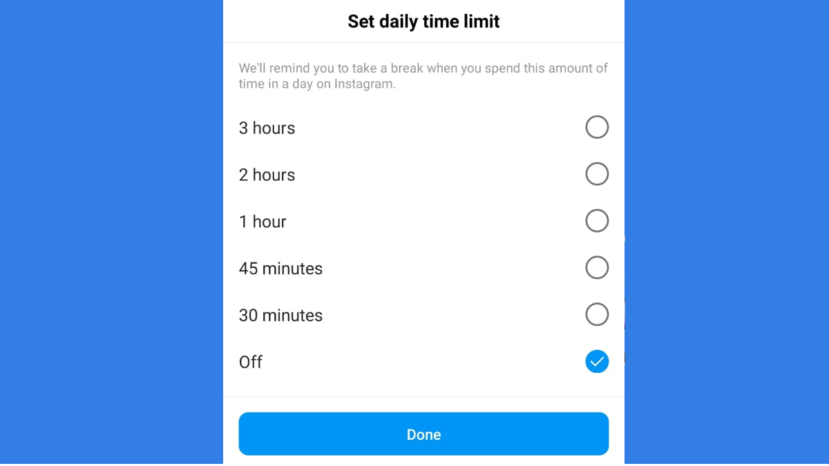 Instagram&rsquo;s Daily Time Limit Reminders Now Start at 30 Minutes, Up from 10