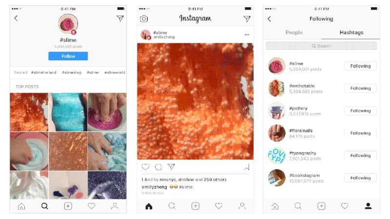 Instagram Now Lets You Follow Hashtags Like Profiles