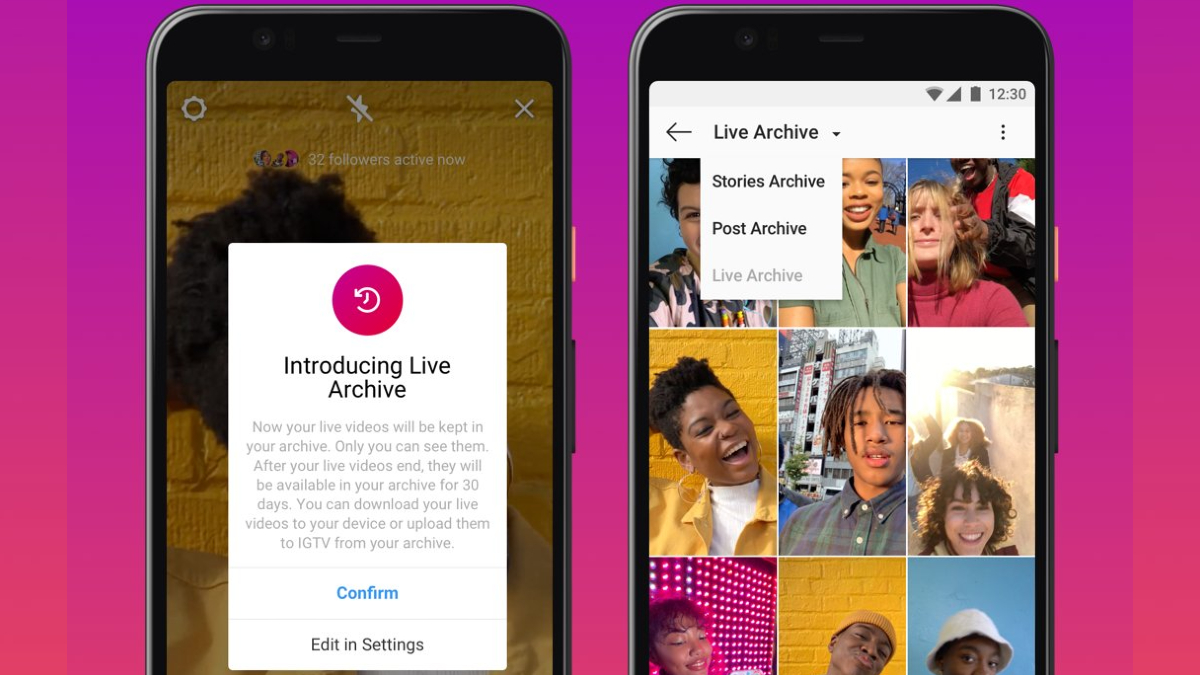 Instagram Live Video Time Limit Extended to 4 Hours, New Archive Option Created for Livestreams