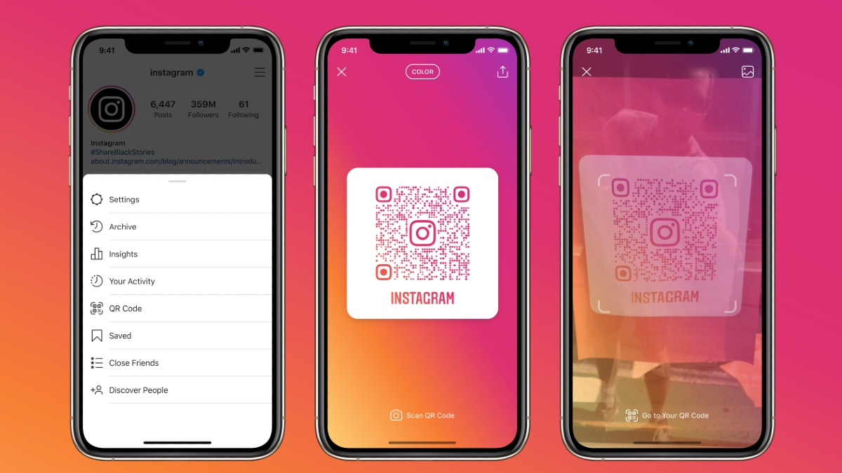 Instagram Rolls Out QR Codes, Allows Users to Open Profiles From Any Camera App: Report