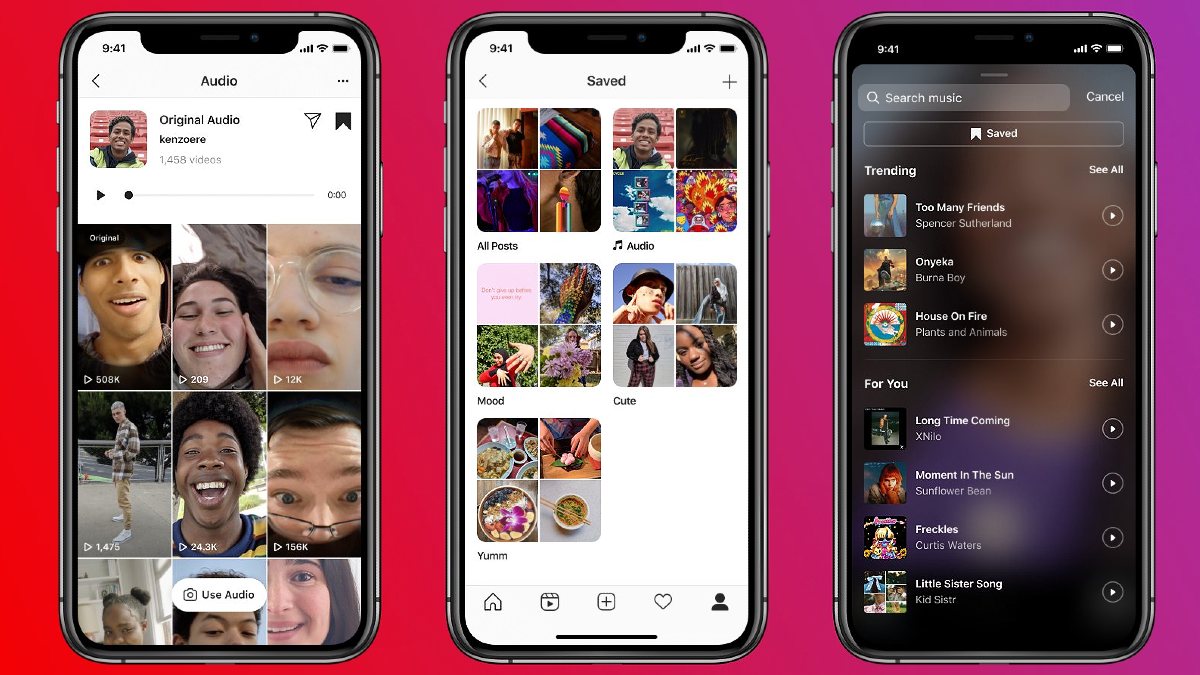 Instagram Reels Gets New Audio Features, Allows Users to Save and Share Clips