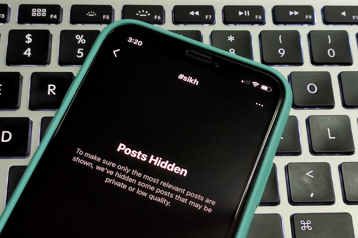 Instagram Seen Blocking #Sikh Hashtag Yet Again for Some Users