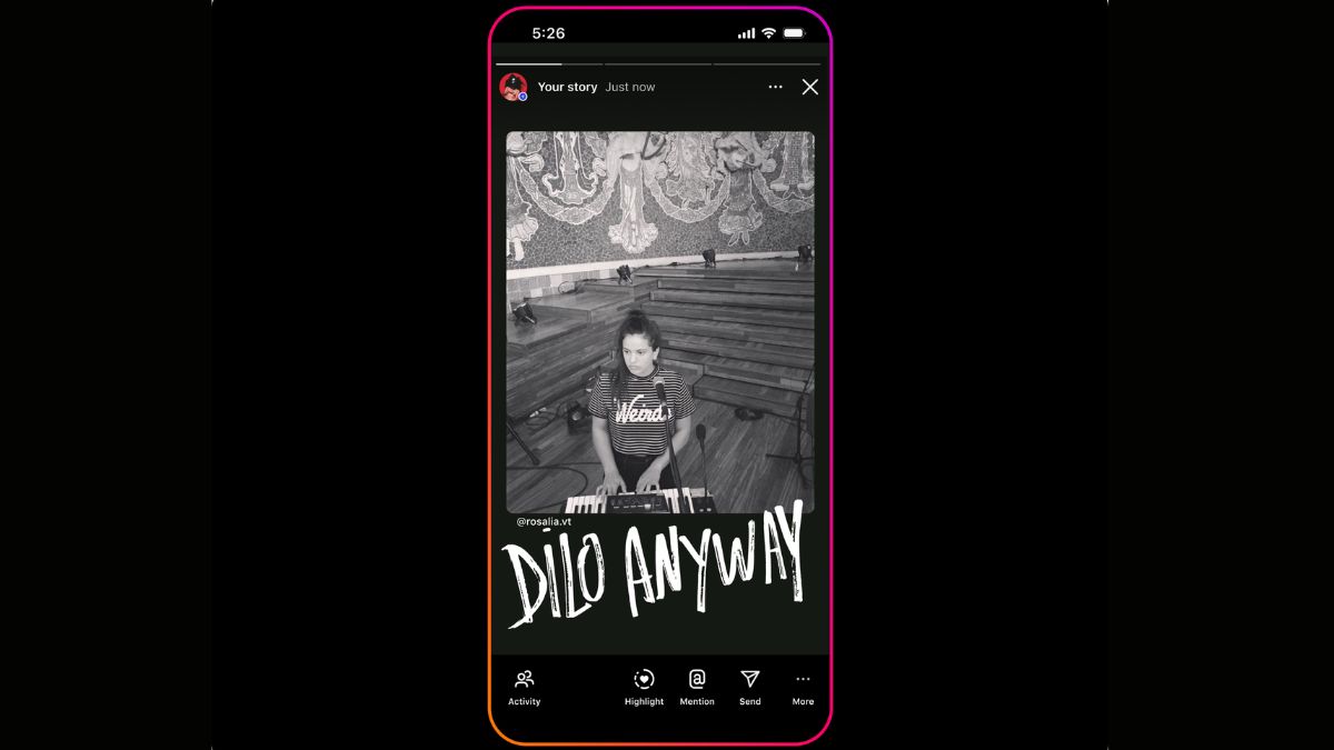 Instagram Now Lets You Share Songs From Spotify on Stories With Audio Preview
