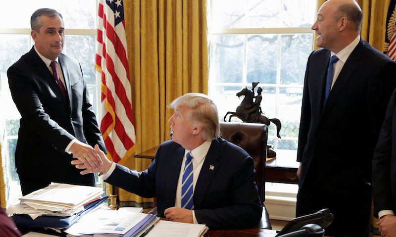 Intel CEO Joins US President Donald Trump to Tout Arizona Chip Factory
