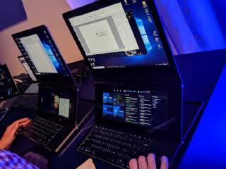 Intel Multi-Display Laptop Concepts Demonstrated, NUC Elements and Optane Memory M15 Announced at Computex 2019