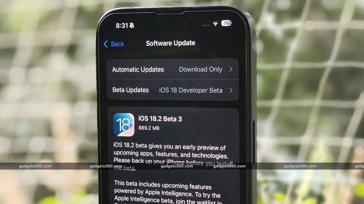 iOS 18.2 Developer Beta 3 Update for iPhone Rolling Out Now: Here's What’s New