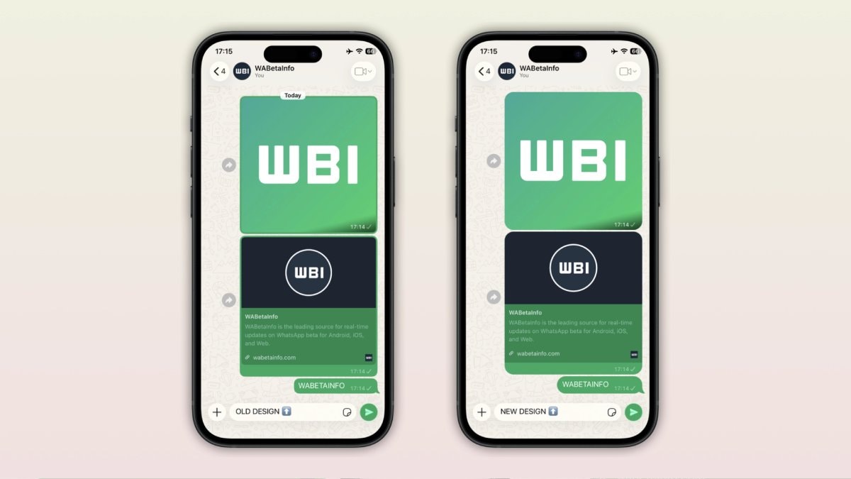 ios bubble wabetainfo WhatsApp